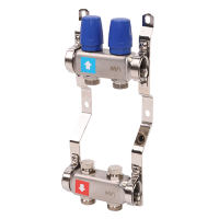 Коллекторная группа 1*3/4" 2 вых. MVI MS.402.06