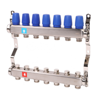 Коллекторная группа 1*3/4" 7 вых. MVI MS.407.06